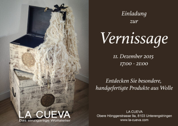 Einladung Vernissage – La Cueva