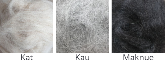 Farbkarte Alpaka Wolle